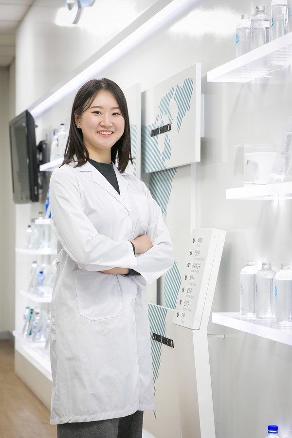 워터소믈리에 마스터 등급을 획득한 강지원 코웨이 환경기술연구소 선임연구원