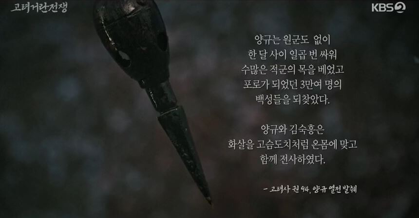 최후 맞은 고려의 이순신 양규, 커뮤니티에서 부활