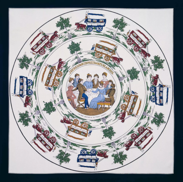 최초의 실크 스카프 [에르메스]