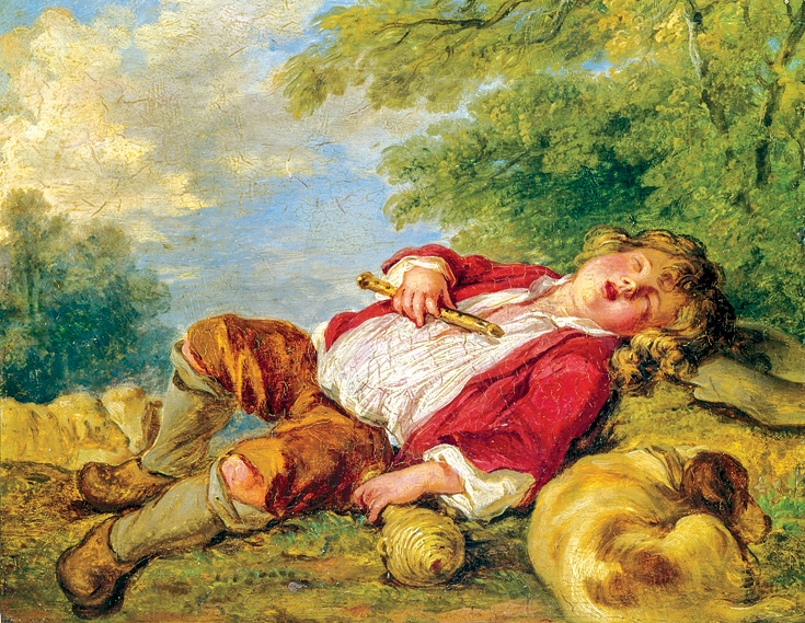 브라이트비저가 훔친 베네트시아노프의 〈잠자는 목동〉 / 생각의힘 제공