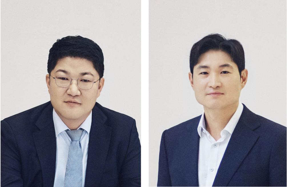 이병만 코스맥스 대표와 이병주 코스맥스비티아이 대표