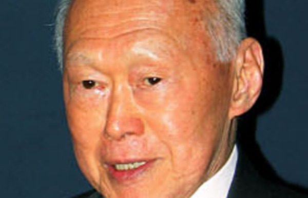 리콴유 전 싱가포르 총리