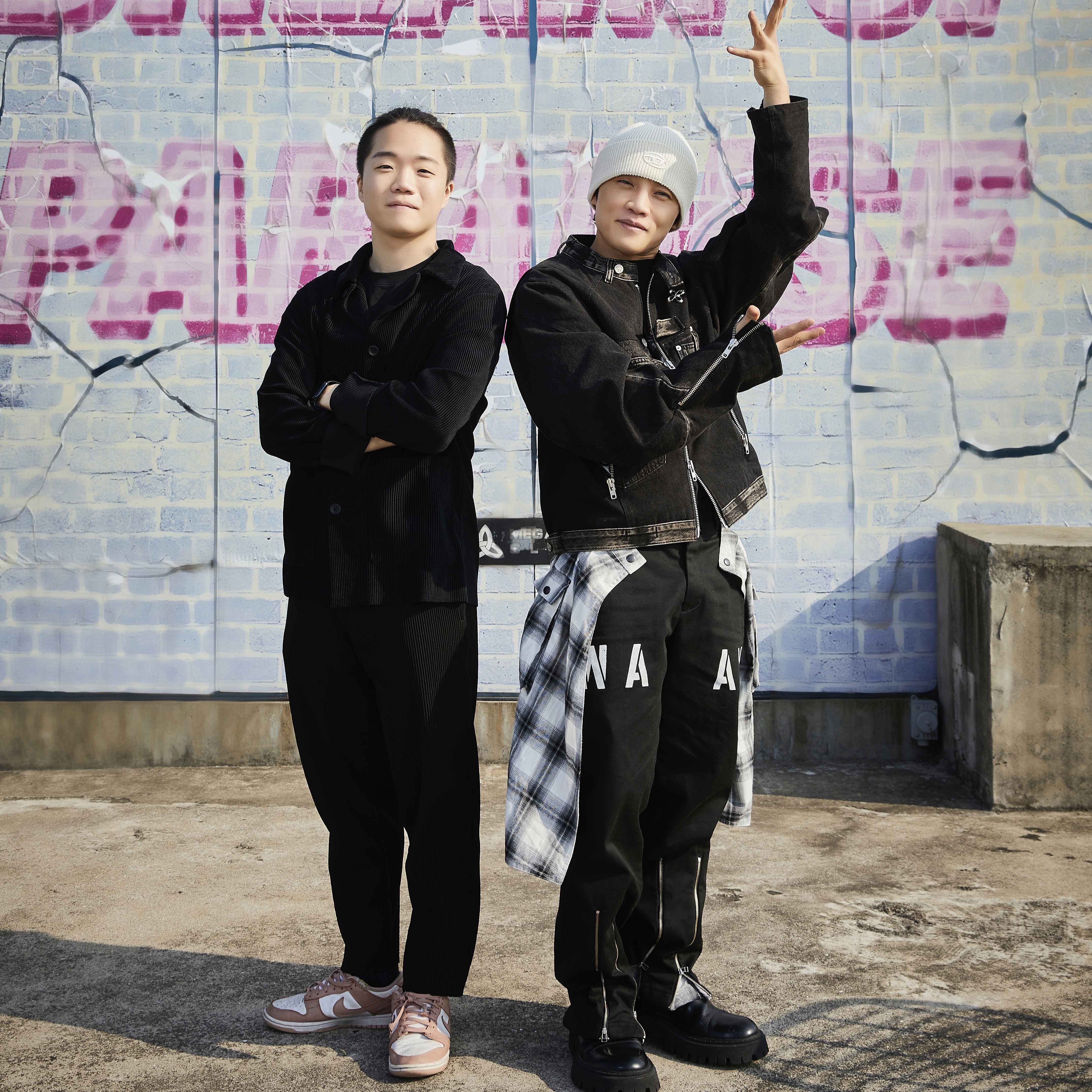 두 공동창업자. 정의준 대표와 최영준 총괄프로듀서 / 무븐트 제공