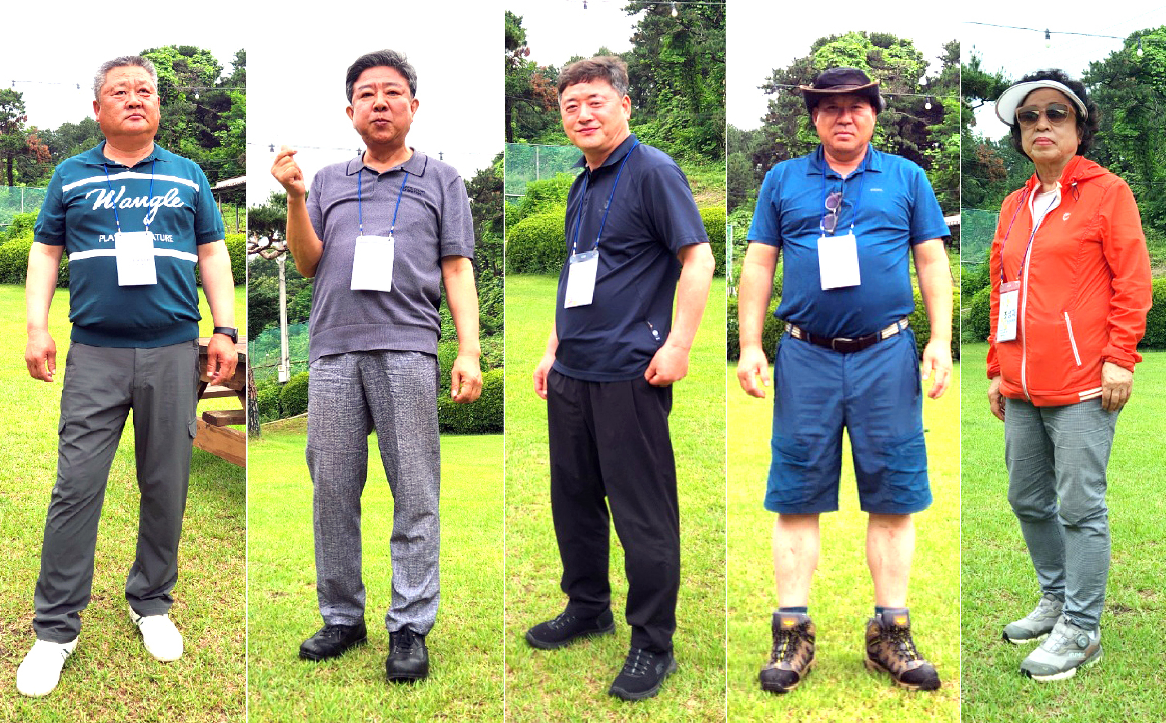 화곡3동주민자치회 김상열 회장, 주승노 자치분과장, 이천영 복지분과장, 김재업 환경분과장, 조성자 문화분과장