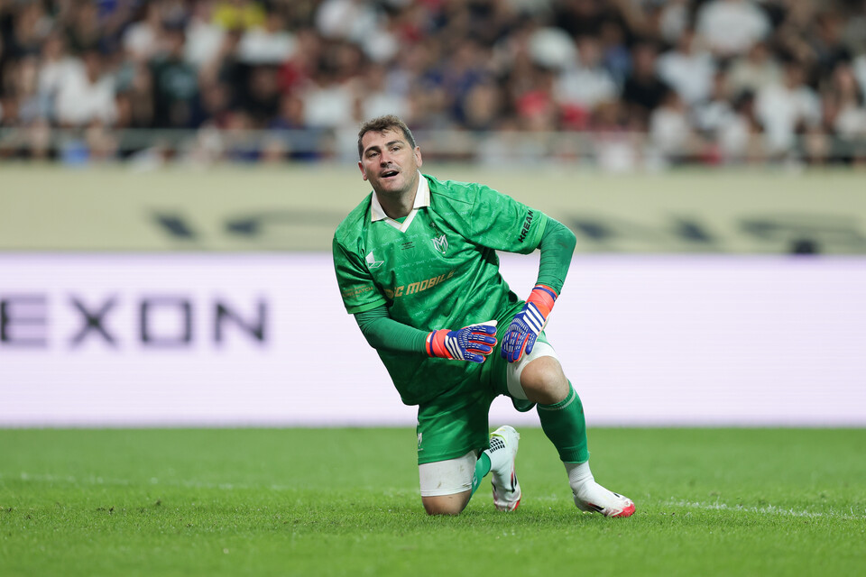 역시 황금손 이케르 카시야스 골키퍼 [사진 넥슨, 정재훈, 김정수, 이완복]