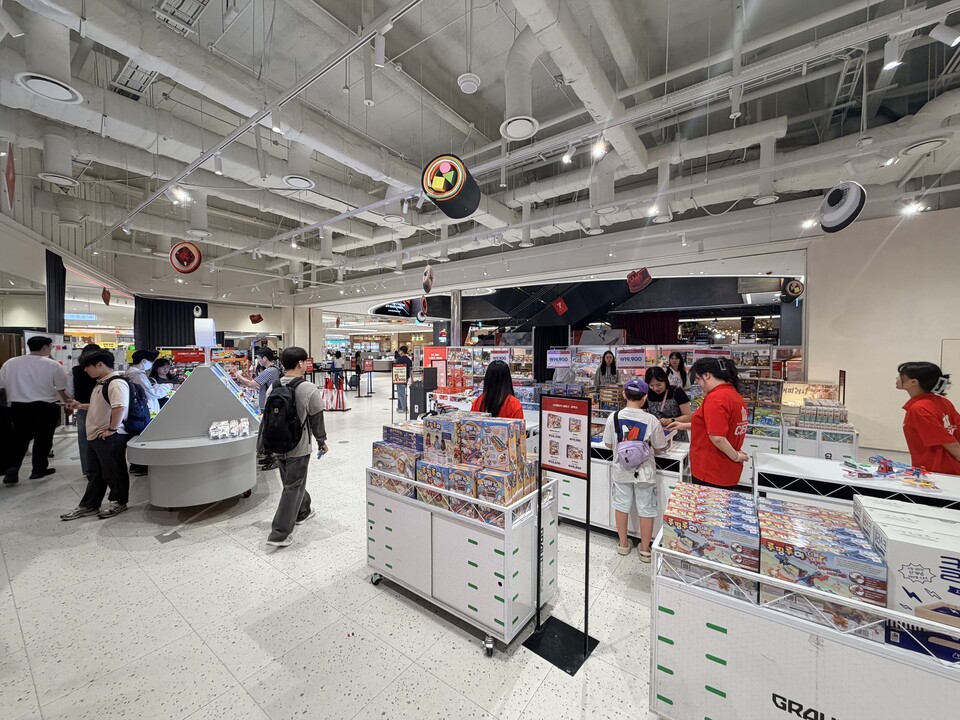 코리아보드게임즈 컬렉션 팝업스토어 전경.