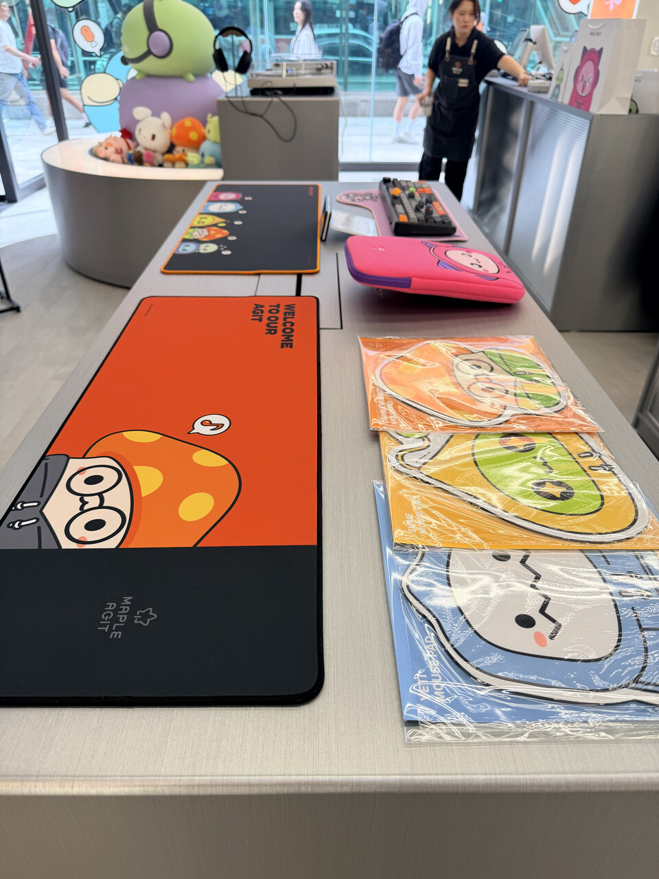 탐이 나는 장패드들. 이곳에서만 구매할 수 있다.