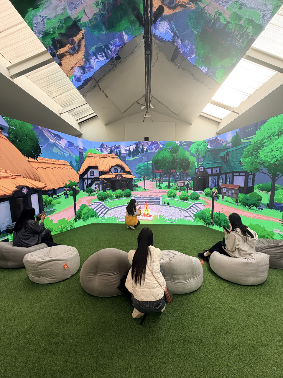 여성분들의 관람 비율이 높았다.