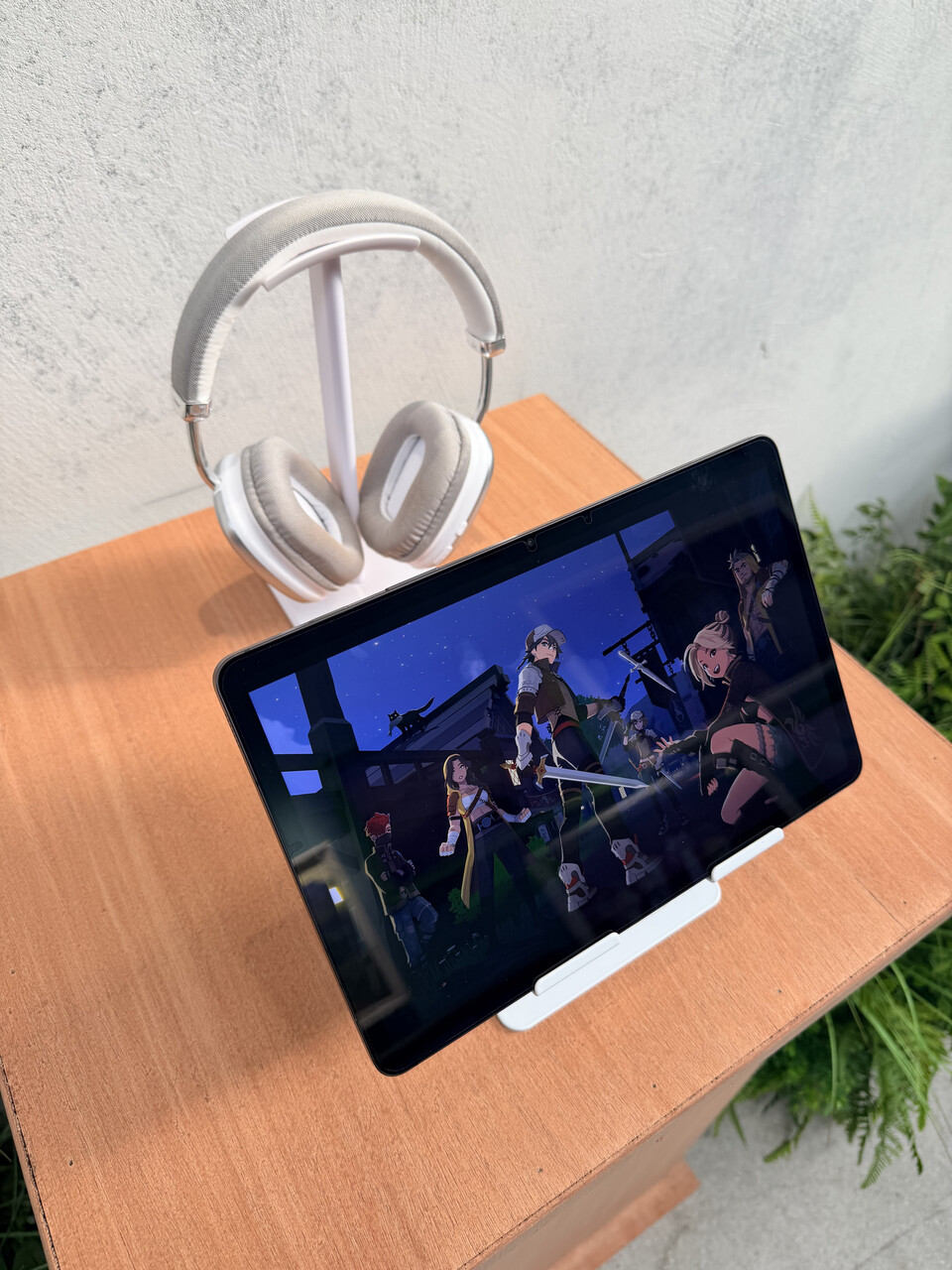 〈마비노기모바일〉의 OST를 감상할 수 있는 공간.