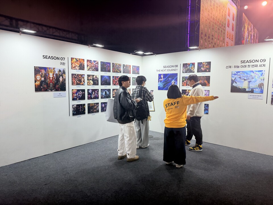 도장을 받고 싶으면 스태프 분들이 친절하게 알려준다.