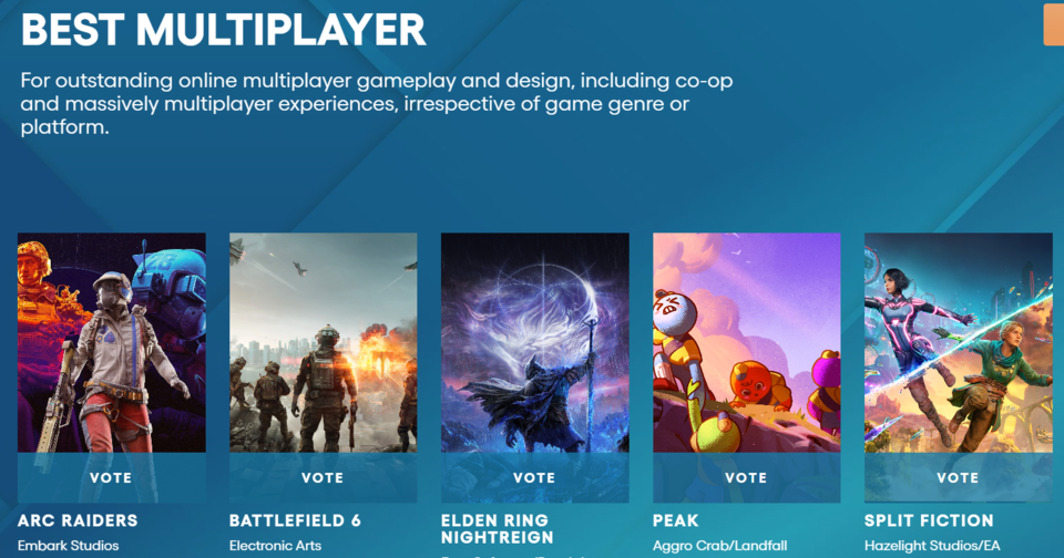 〈아크레이더스〉 TGA2025